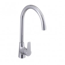 Johnson Suisse Turin Single Lever Deck-Mounted Sink Mixer With Swivel Spout  Wbfa301441Cp